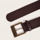 Versatile Reversible Gentleman Belt in Neutral