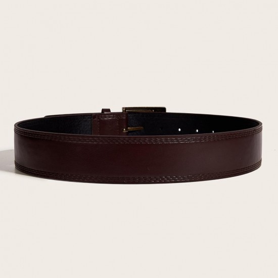 Versatile Reversible Gentleman Belt in Neutral