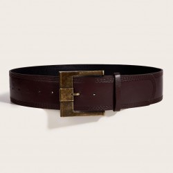 Versatile Reversible Gentleman Belt in Neutral