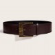 Versatile Reversible Gentleman Belt in Neutral