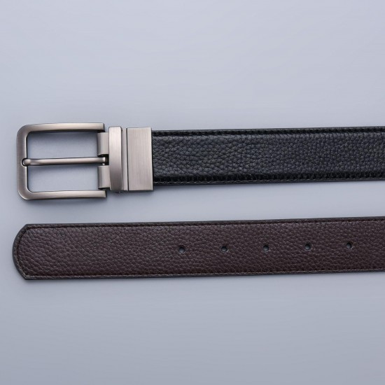 Smart Business Leather Belt in Neutral