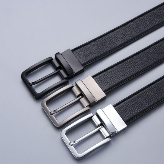 Smart Business Leather Belt in Neutral
