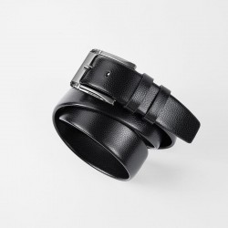 Daily Business Leather Belt in Neutral