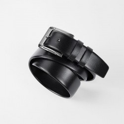 Daily Business Leather Belt in Neutral