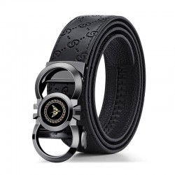 Balanced Business Leather Belt in Neutral