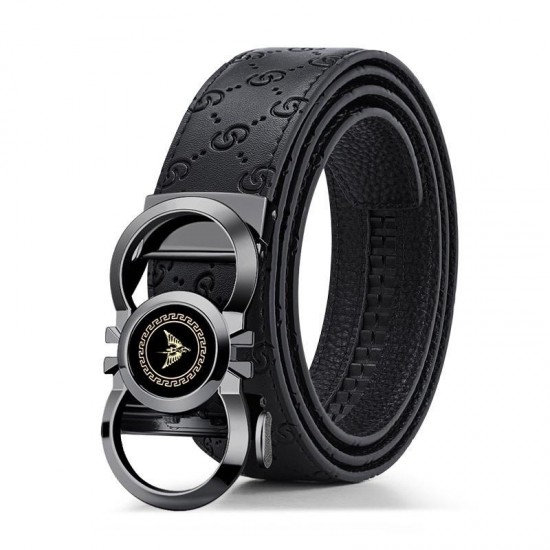 Balanced Business Leather Belt in Neutral