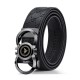 Balanced Business Leather Belt in Neutral