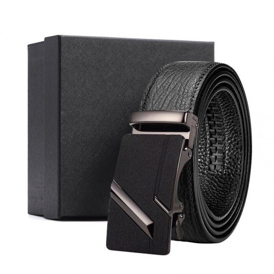 Elegant Business Leather Belt in Neutral