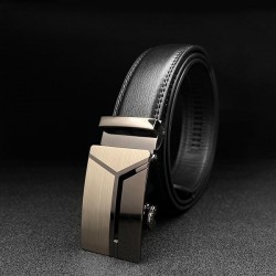Durable Business Leather Belt in Neutral