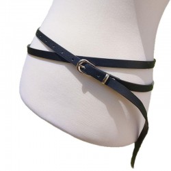 Premium Finish Reversible Gentleman Belt in Neutral