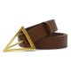 Simple Reversible Gentleman Belt in Neutral