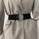 Compact Matte Formal Belt in Neutral