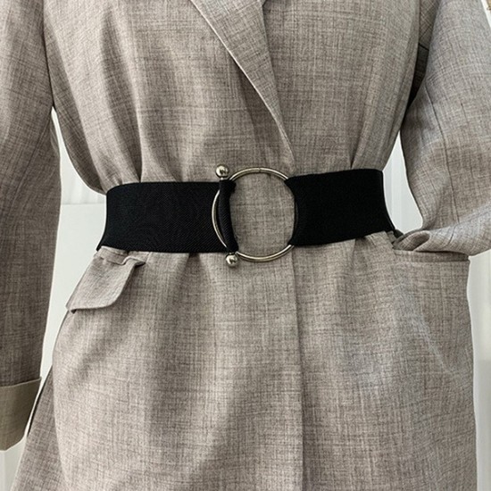 Compact Matte Formal Belt in Neutral