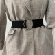 Compact Matte Formal Belt in Neutral