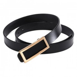 Minimal Matte Formal Belt in Neutral