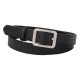 Comfort Fit Matte Formal Belt in Neutral