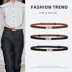Premium Finish Matte Formal Belt in Neutral