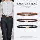 Premium Finish Matte Formal Belt in Neutral