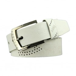 Simple Matte Formal Belt in Neutral