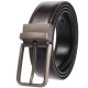 Compact Business Leather Belt in Neutral