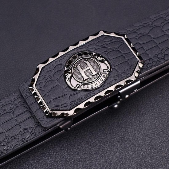 Textured Reversible Gentleman Belt in Neutral