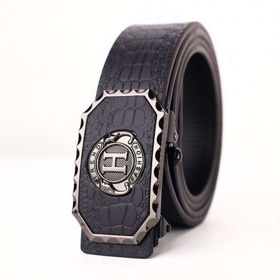 Textured Reversible Gentleman Belt in Neutral