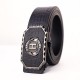 Textured Reversible Gentleman Belt in Neutral