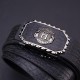 Textured Reversible Gentleman Belt in Neutral