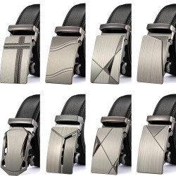 Practical Business Leather Belt in Neutral