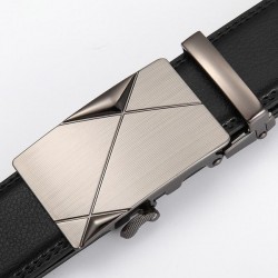 Practical Business Leather Belt in Neutral