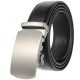 Minimal Business Leather Belt in Neutral