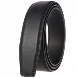 Textured Business Leather Belt in Neutral