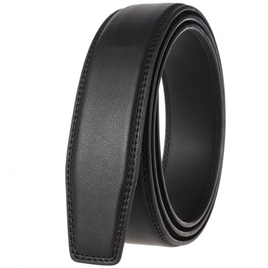 Textured Business Leather Belt in Neutral