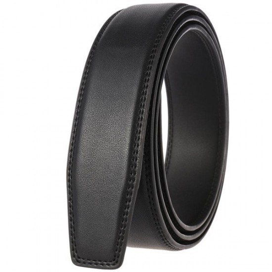 Textured Business Leather Belt in Neutral