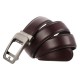 Urban Business Leather Belt in Neutral