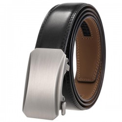 Weekend Business Leather Belt in Neutral