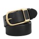 Comfort Fit Business Leather Belt in Neutral