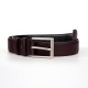 Utility Business Leather Belt in Neutral